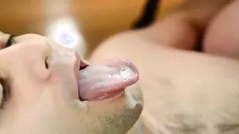 Amateur Guy Swallows Every Drop of Cum