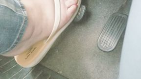Driving In Flip Flops And Jeans