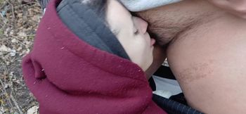 I Pee and Fuck My Lover in the Mouth in the Forest so That My Wife Doesn’t Catch Us