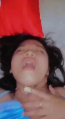 Desahan Anisa di OYO SMA mandagin