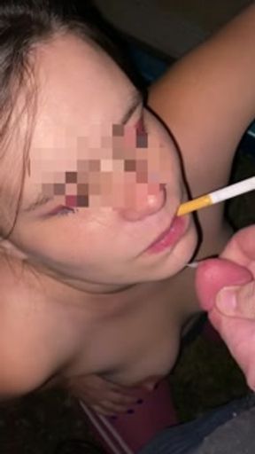 Teen Smoking Cum Facials Compilation (Smoking Fetish)
