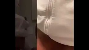 Busty Daddy Vibes: Huge Black Cock Strokes in Steamy Bathroom – Hot Solo Action