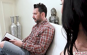 Stepdad fisting teen stepdaughters pussy then ass fucks her
