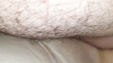 Big dick goes deep inside pussy. Asked to cum inside so she could get pregnant.