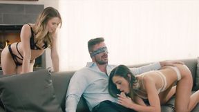 ”3some surprise for BF”