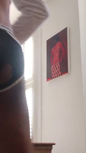 Stunning moment from &quot;straight friend does an underwear try on haul for you&quot;