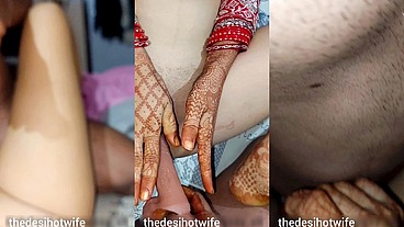 First night, first time, virgin pussy fuck by dildo