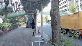 Hot Japanese college girl gets handcuffed