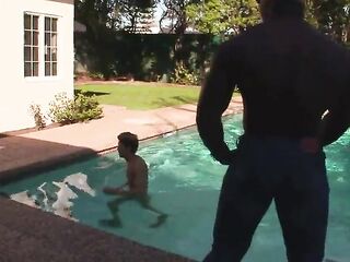 Muscular thug blacked my white ass