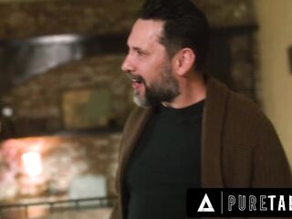 PURE TABOO Stressed Avery Jane Submits To Creepy Neighbour’s Perverse Demand To Keep Her Indecent Secret