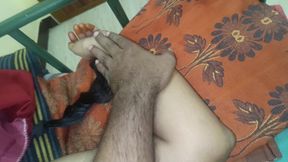 Housewife enjoying hot romance