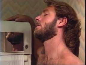 Blonde couple pussy fucking in the toilet