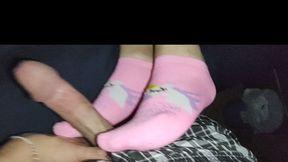 Little Pink Unicorn Sockjob (Teaser)