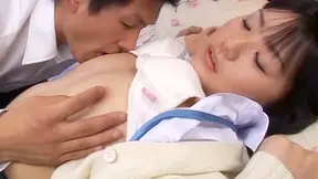 Hot Tsubomi Sucks Big Cock Before Rough Sex Showdown