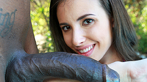 Casey Calvert tries black dick