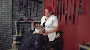 Doctor Andreea - The client becomes a human ashtray at the consultation part 1