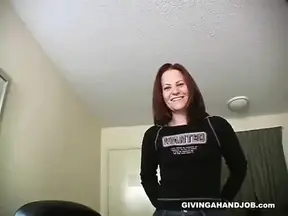 Horny lady Victoria unleashes her skills on a hard cock.