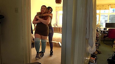 Hot horny lesbien sex with toys