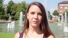 Real Anal Climax Outdoor Sex For Mini Boobs Gal Mina At Street Casting