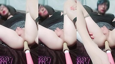 Linda jovencita LadyBoy Caliente #26 - Penetrada por el Culo - Masturbacion Anal Jovencita - LadyBoy - Joven Mariquita Caliente - RubyQueen