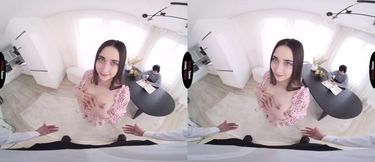 Classmate Studies While Stepdad Fulfills Her Anal Fantasy in POV