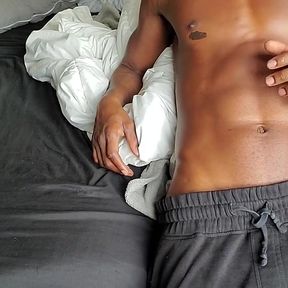 Stroking Hard My BBC for a Juicy Cum