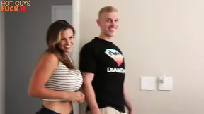 College jock fucks hot teen in front of his girlfriend