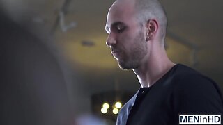 Homosexual with glasses loves getting his tight bum pounded