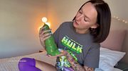 Incredible hulk takes Australian Evie Jones' tight pussy