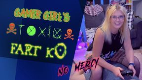 4K!! Gamer Girls Toxic Fart KO! My Eggy Farts Made Him Literally Black Out THREE TIMES!!