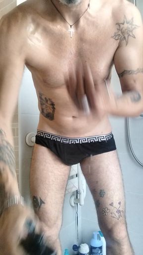 Oil all over the body