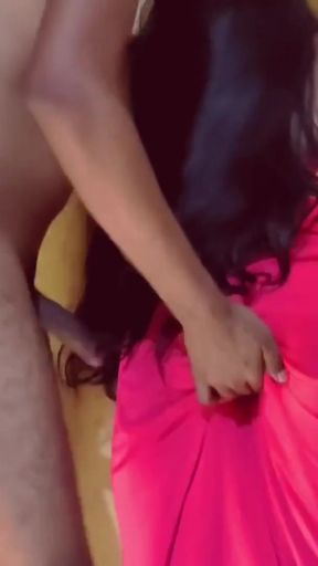 Emotional moment from &quot;Indian Glory hole stepmom enjoy his first glory hole with stepson in the kitchen&quot;