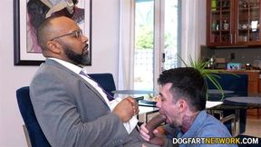 BlacksOnBoys Hot Ebony Hunk Fucks HIS Cute Asian Jock BF Hard