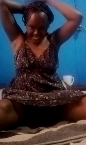 She Undress Her Self and Masturbating