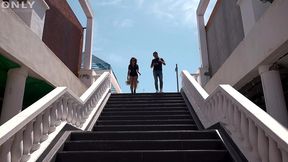 4k - deepthroater and tight pussy bella falls for the photo guy