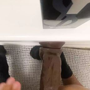 Solo with my bbc dildo