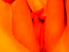Close up pussy fingering for sexy teen