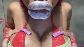 RubyDollLipz's POV Green Mirage Kisses