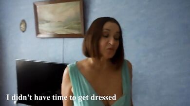 Stepmom lets stepson fuck her after catching him staring at her panties