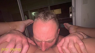 FEMALE POV pussy eating Orgasm from Blue Eye White guy