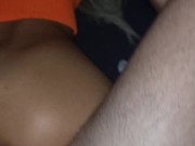 She loves it when I put my big white cock in her