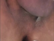 Chastity Glass Dildo Anal In Bed #5