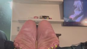 Meaty soles and a Phat Ass