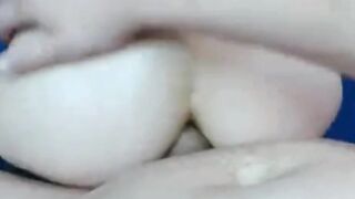 Horny Babe Eats Cum After Getting Her Pussy Banged