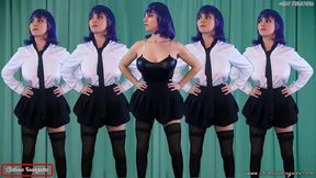 shakira cosplay videoclip  las de la intuicion  finish on a motel with a strange staff guy - parody