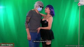 shakira cosplay videoclip  las de la intuicion  finish on a motel with a strange staff guy - parody