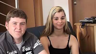 Sweet Teen Melanie - Home Casting