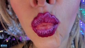 Purple Metallic Liquid Lipstick