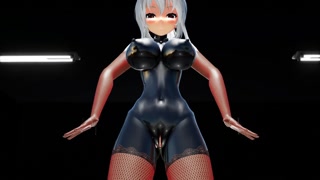 [MMD]Haku-魅惑ヒップダンス[by kamenin]