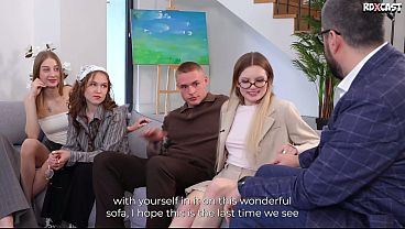 Milka Way Interview Turns Rough! From Cute Talk to Hard Threesome Fuck with Sasha Paige!